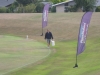 Mike adds the flags to complete the groundsman\'s chores in the build up to the final