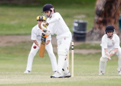 North Otago's Jack Cameron looks to defend a ball against Duneidn at Ashubry Park.