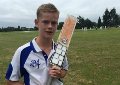 Southland Country batsman Finn Hurley scored the first hundred of the tournament on Monday with his 116 against Otago Country.