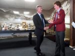 Ben Davenport receives Best U15 Player Award