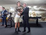 Mark Otley receives Rockdale Trophy for Best Player U21